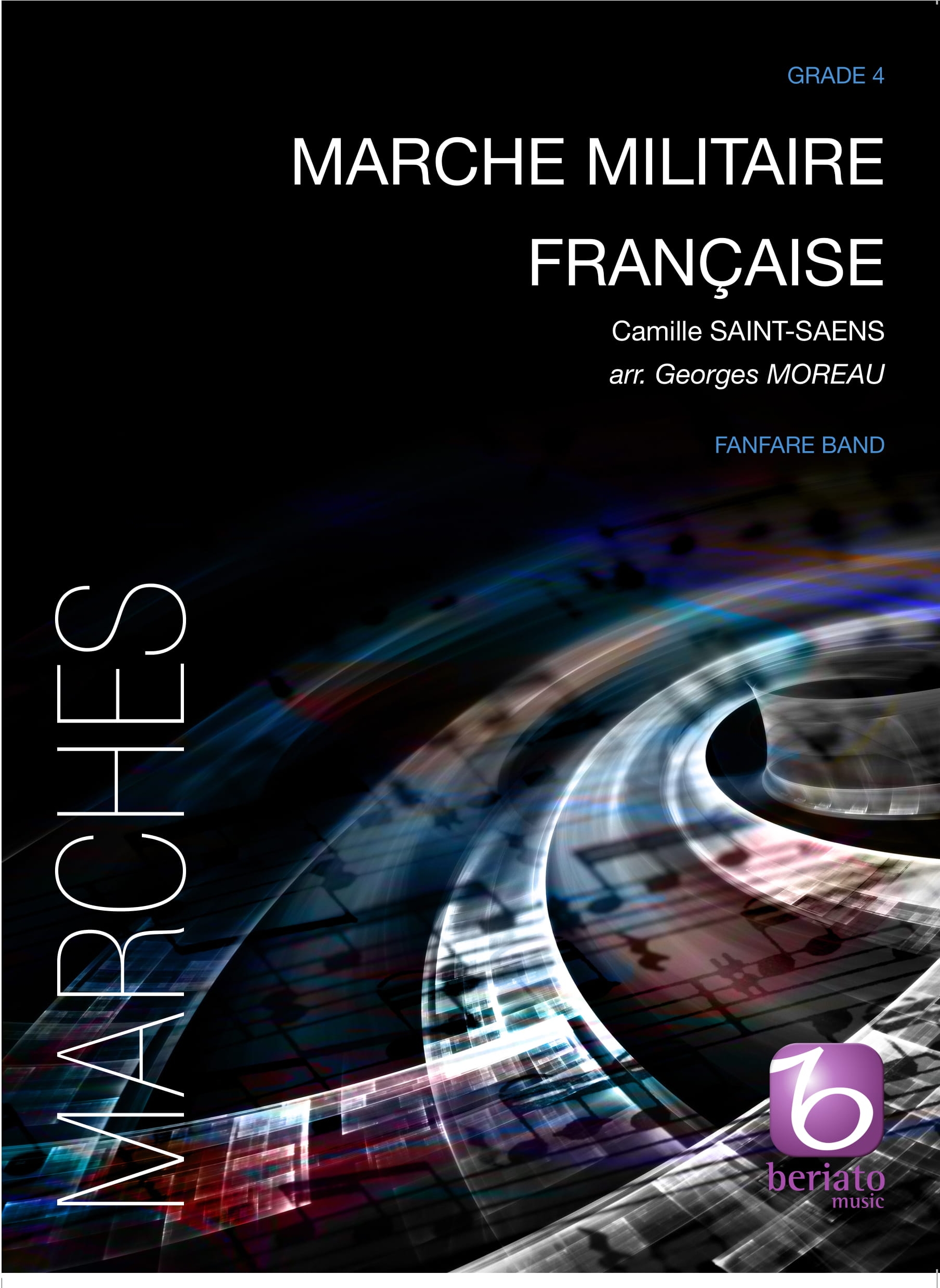 Camille Saint-Sans: Marche Militaire Franaise: Fanfare Band: Score & Parts