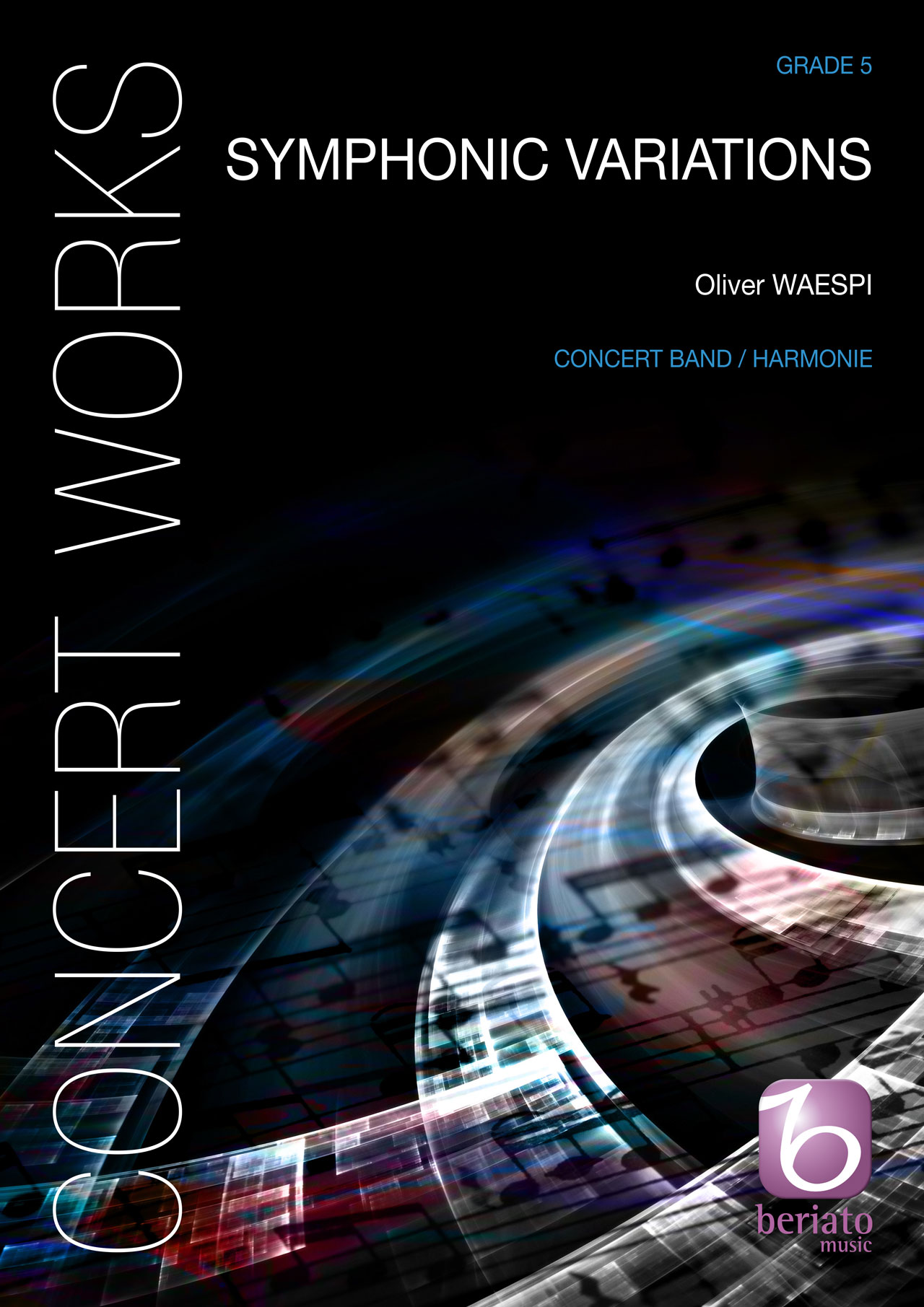 Oliver Waespi: Symphonic Variations: Concert Band: Score