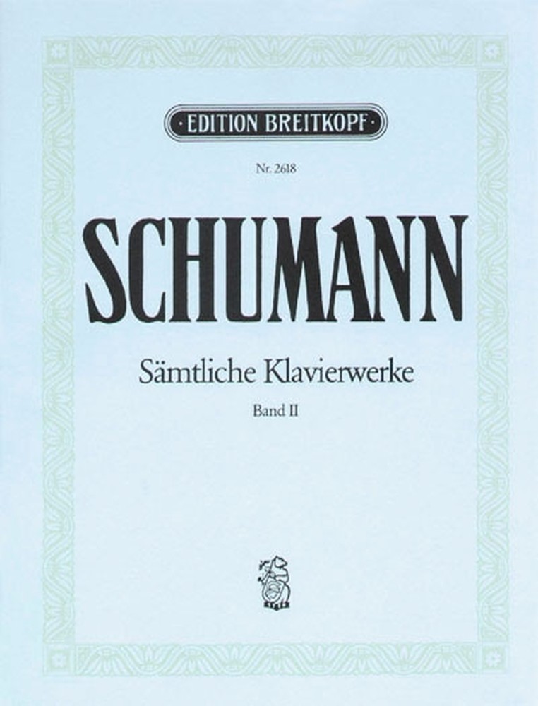 Robert Schumann: Klavierwerke 2 (Op.9-13): Piano: Instrumental Work