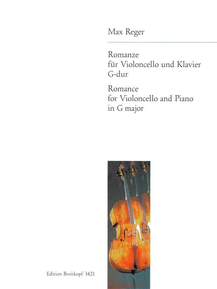 Max Reger: Romanze in G-Dur / Romance in G major: Cello: Instrumental Work