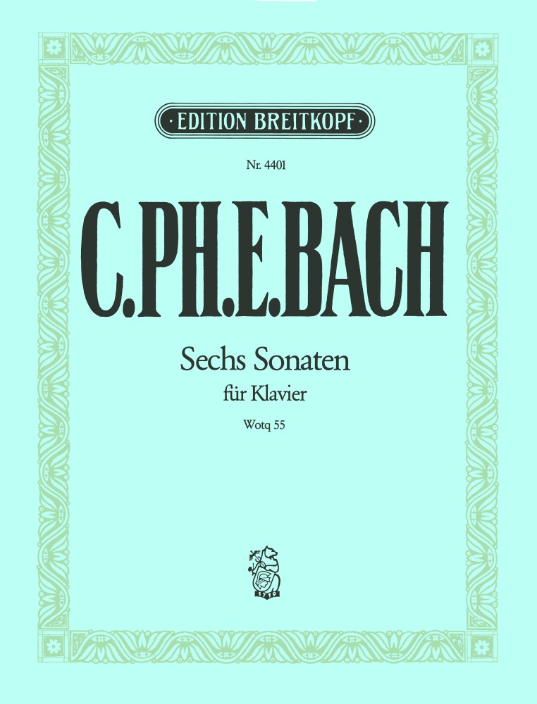 Carl Philipp Emanuel Bach: Sammlungen(6) Sonaten Fantasien: Piano: Instrumental