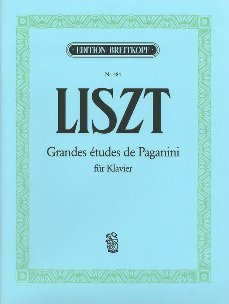 Frederick Loewe: Grandes Etudes De Paganini: Piano: Instrumental Work