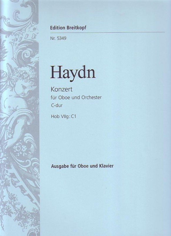 Franz Joseph Haydn: Concerto For Oboe In C: Oboe: Piano Reduction