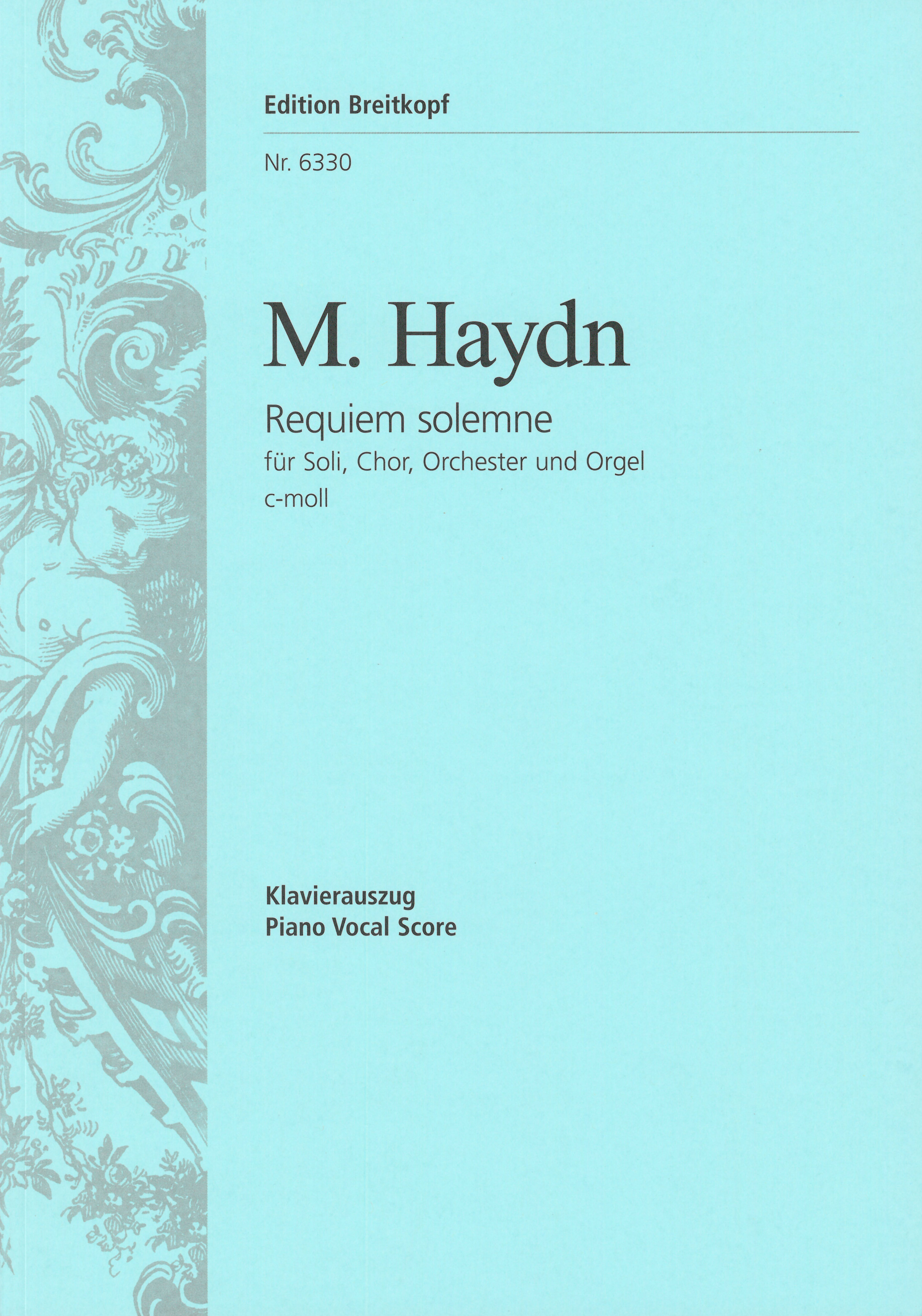 Franz Joseph Haydn: Requiem Solemne C (M.): Mixed Choir: Vocal Score