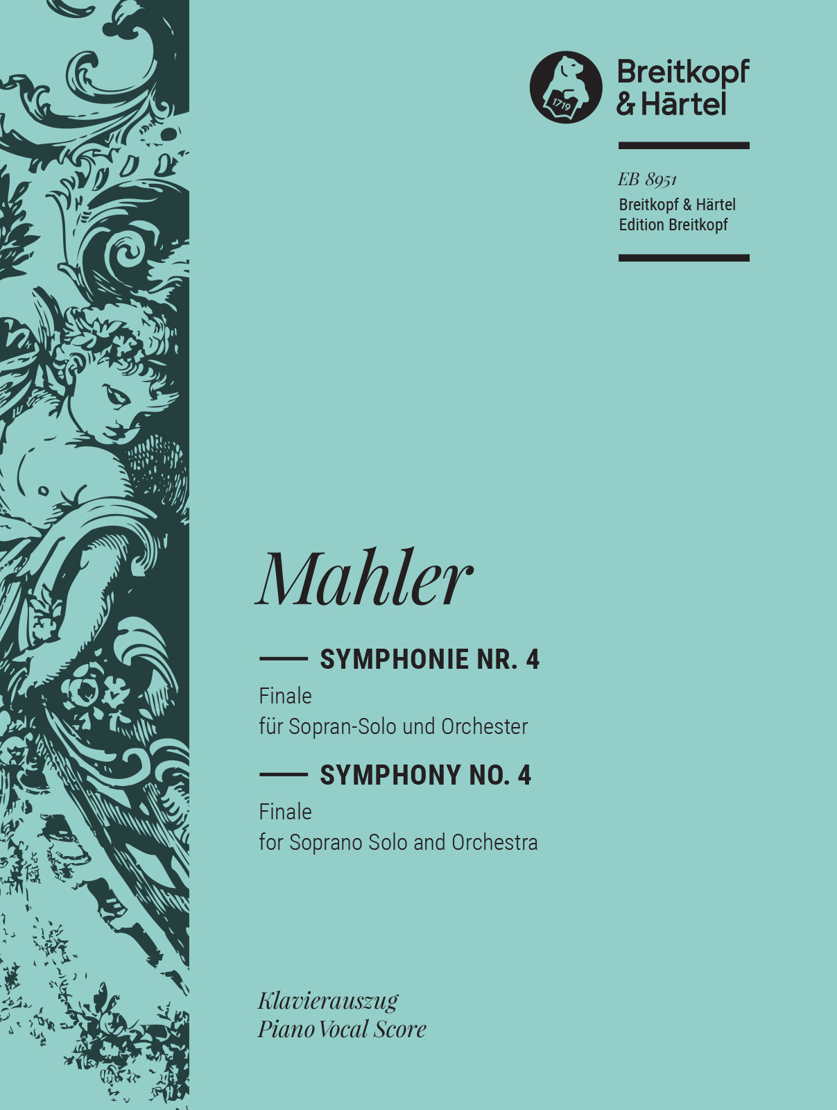 Gustav Mahler: Symphony No. 4: Piano: Score