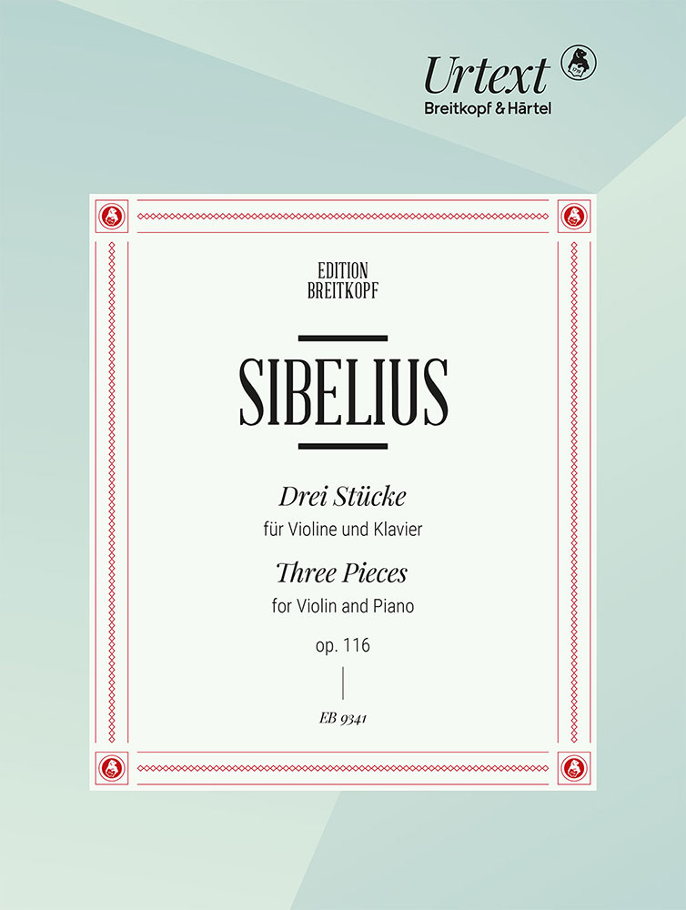 Jean Sibelius: 3 Pieces For Violin and Piano Op. 116: Violin: Instrumental Album