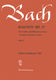 Johann Sebastian Bach: Cantata 21 Ich Hatte Viel Bekümmernis: SATB: Vocal Score