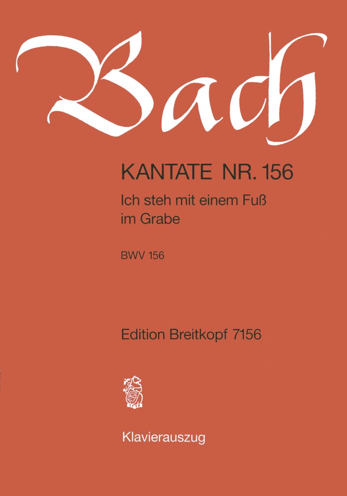 Johann Sebastian Bach: Cantata 156 Ich Steh Mit Einem Fuß Im Grabe: Mixed Choir: