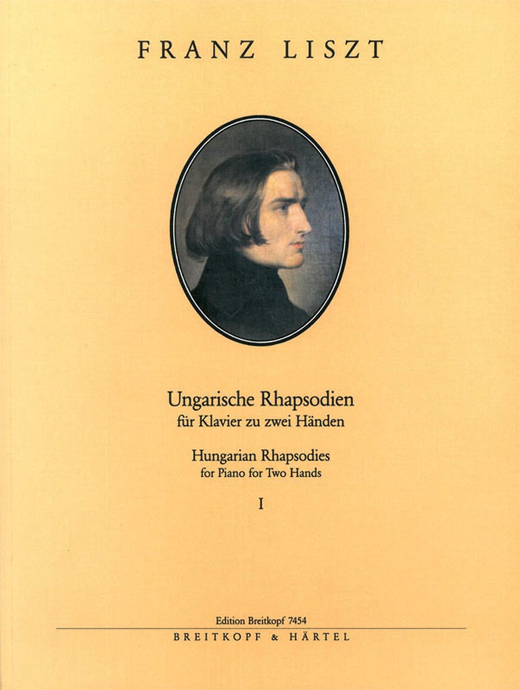Franz Liszt: Hungarian Rhapsodies Volume 1: Piano: Instrumental Work
