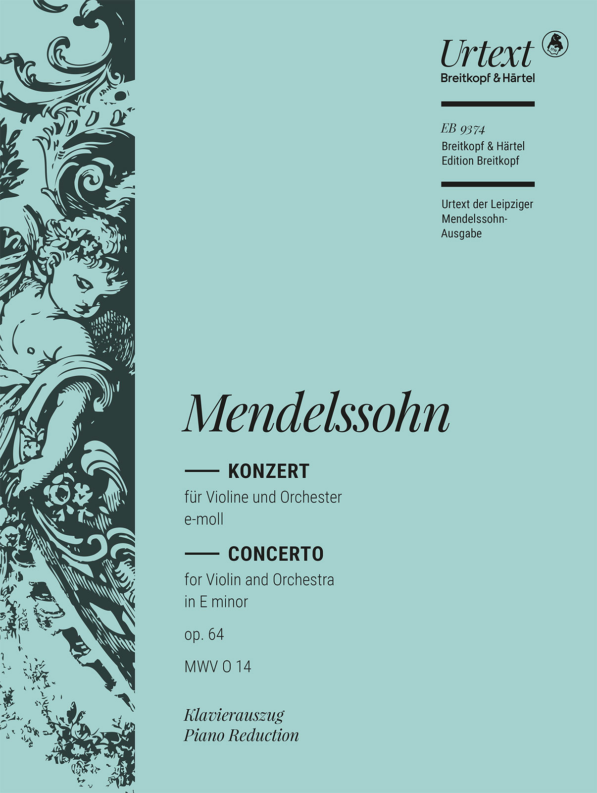 Felix Mendelssohn Bartholdy: Violin Concerto In E Minor: Violin and Accomp.: