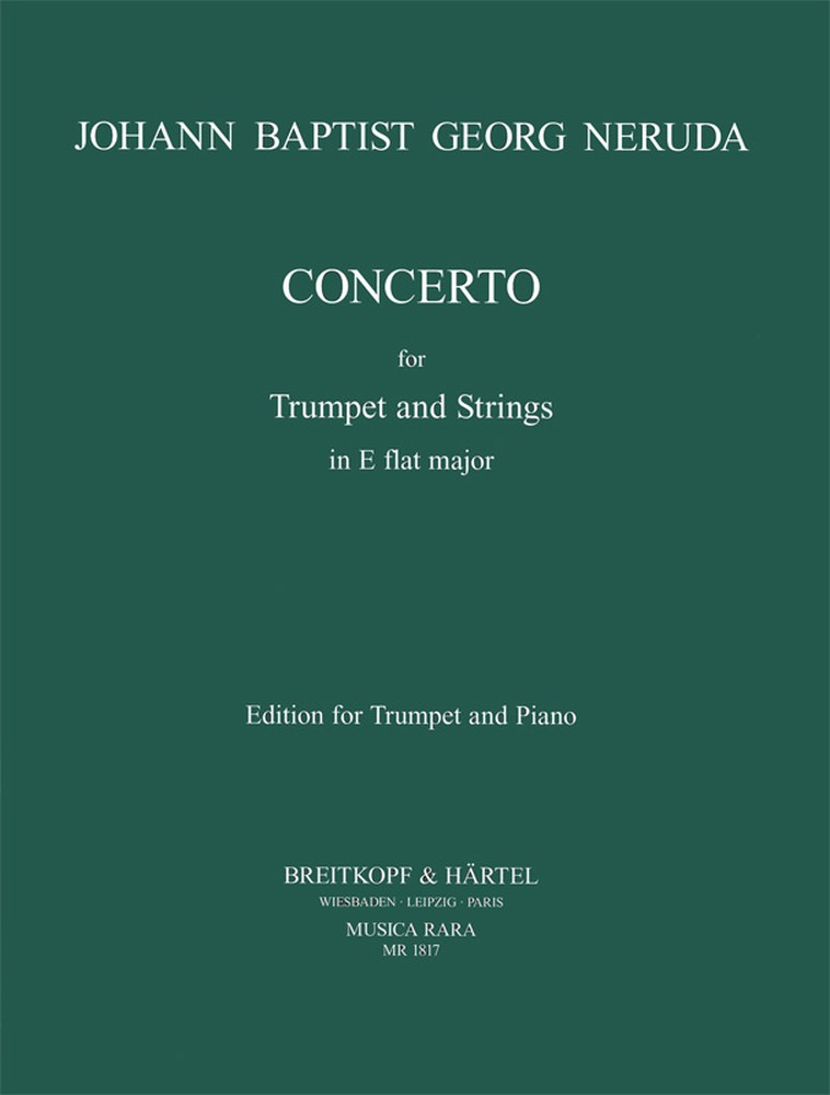 Johann Baptist Georg Neruda: Concerto in Es-Dur / in E flat major: Trumpet: