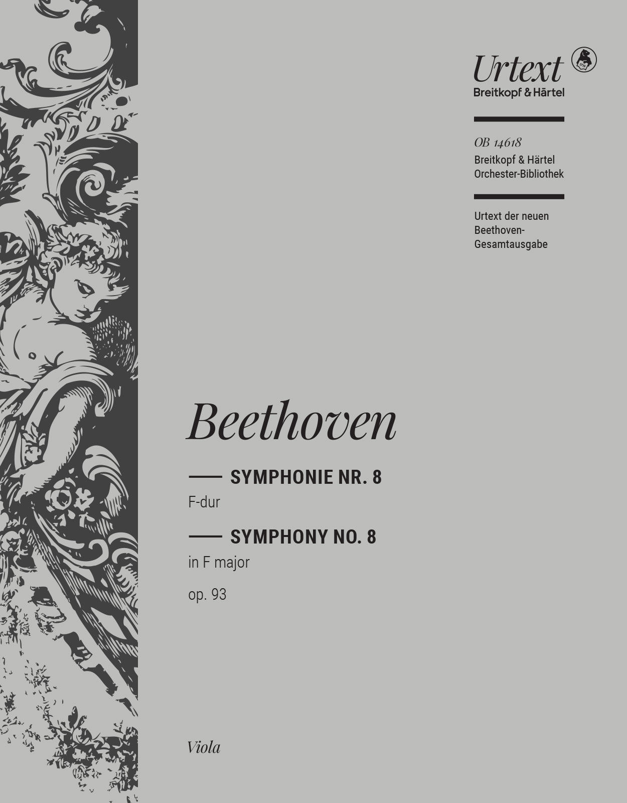Ludwig van Beethoven: Symphony No. 8 in F Major Op. 93: Orchestra: Part