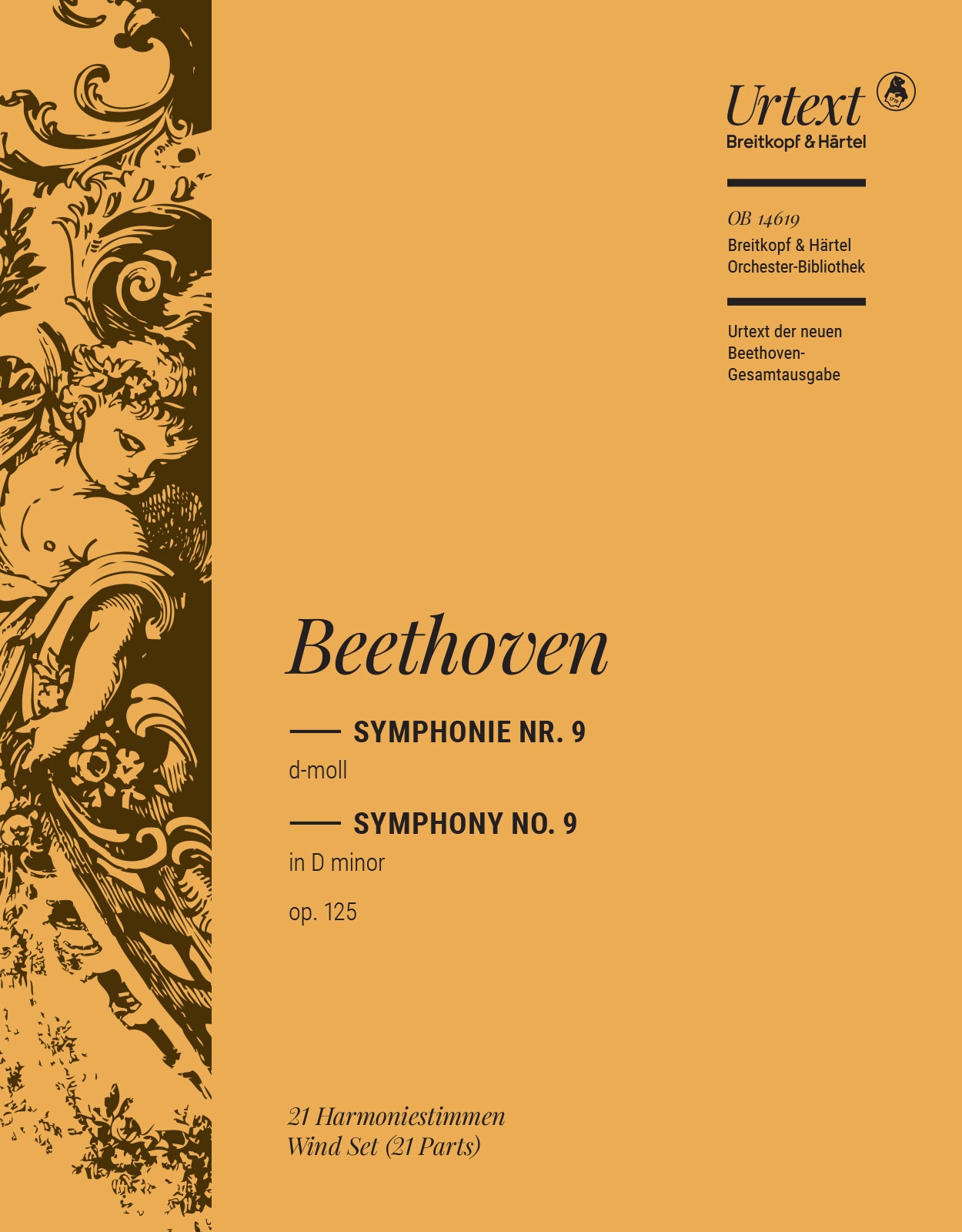 Ludwig van Beethoven: Symphony No. 9 In D Minor Op. 125: Mixed Choir: Parts