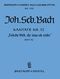 Johann Sebastian Bach: Kantate 52 Falsche Welt  dir: Score