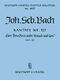 Johann Sebastian Bach: Herr Jesu Christ wahr' Mensch und Gott (PA): Score