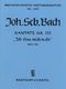 Johann Sebastian Bach: Kantate 133 Ich freue mich in: Score