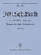Johann Sebastian Bach: Kantate 161 Komm  du süsse: Score
