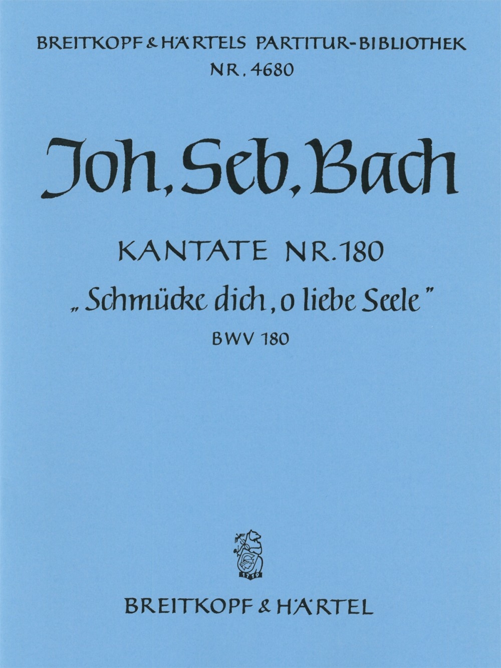 Johann Sebastian Bach: Schmcke dich  o liebe Seele (PA): Score