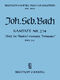 Johann Sebastian Bach: Kantate 214 Tnet  ihr Pauken!: Score