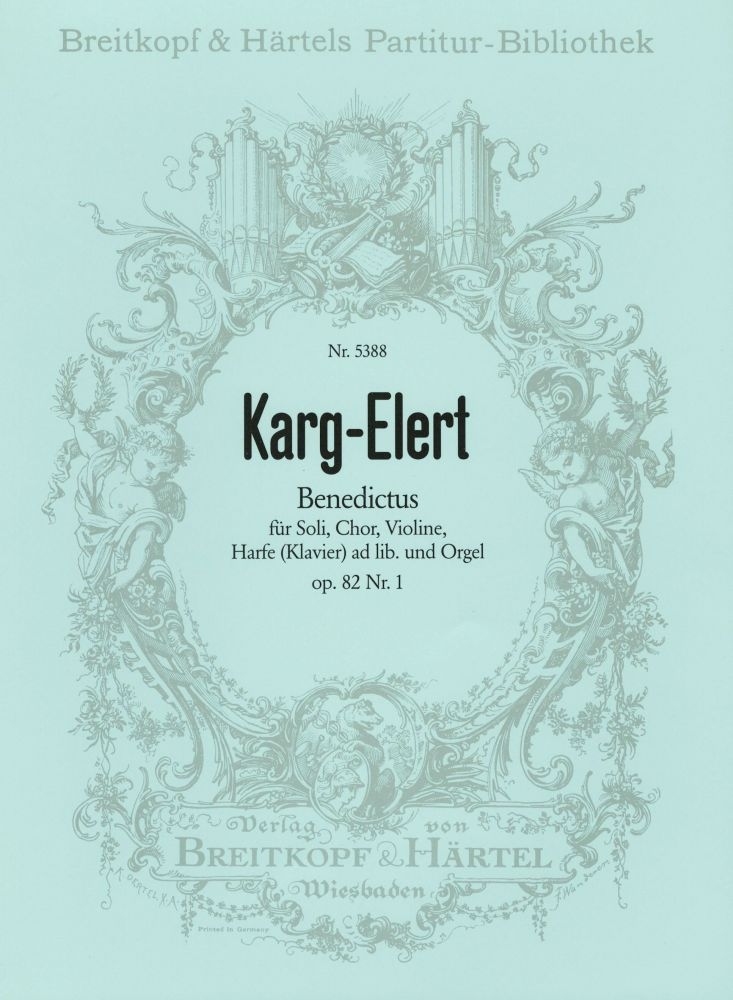 Sigfrid Karg-Elert: Benedictus op. 82/1: Score
