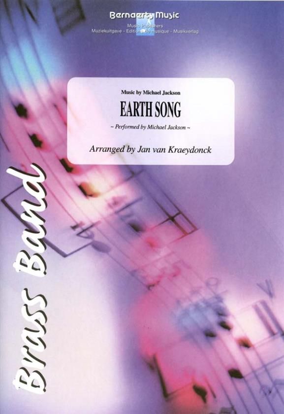 Michael Jackson: Earth Song: Brass Band: Score and Parts