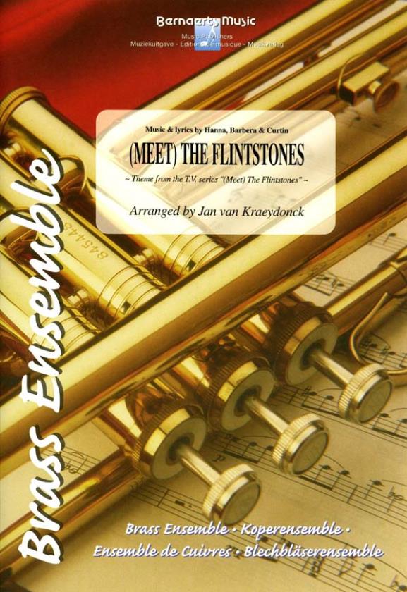 William Hanna Joseph Barbera: Meet The Flintstones: Brass Ensemble: Score and