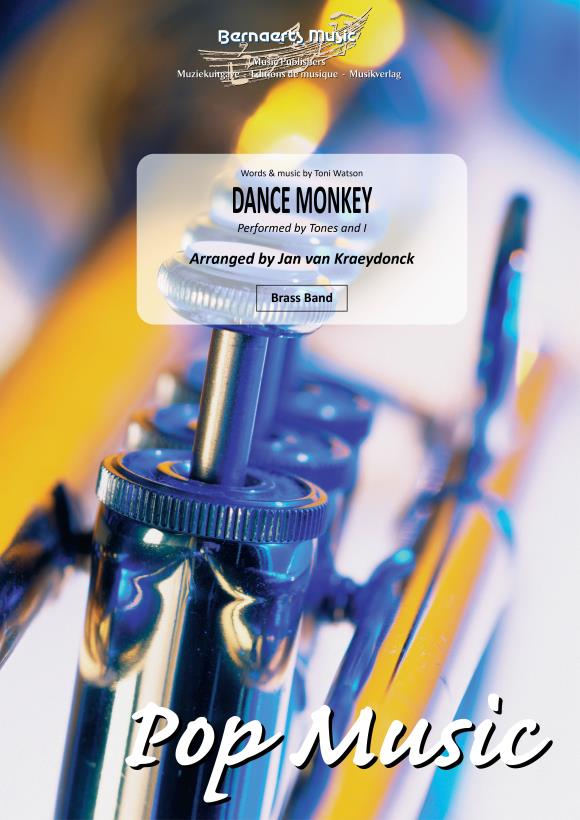 Toni Watson: Dance Monkey: Brass Band: Score and Parts