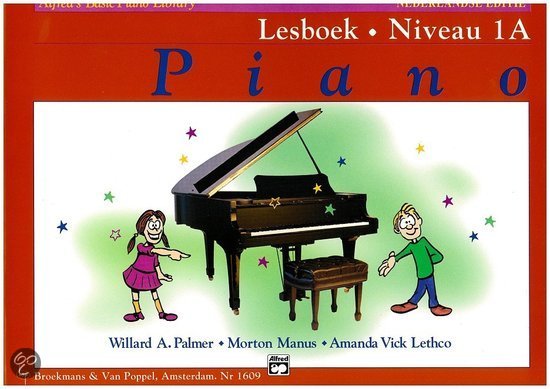 Alfred's Basic Piano Library Lesboek Niveau 1A: Piano: Instrumental Tutor