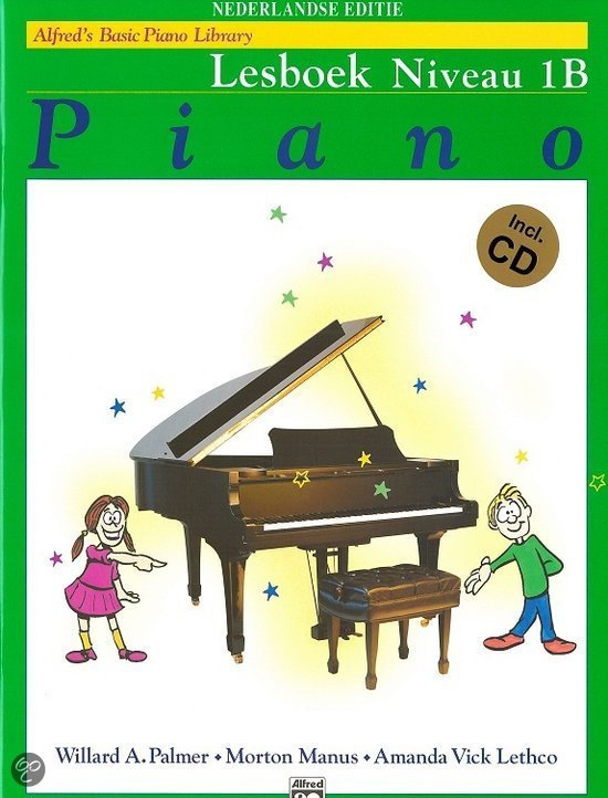 Alfred's Basic Piano Library Lesboek Niveau 1B: Piano: Instrumental Tutor