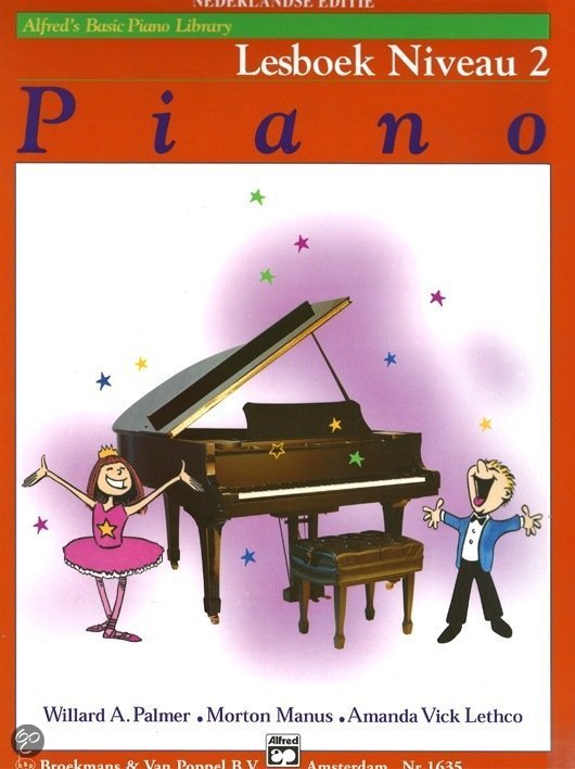 Alfred's Basic Piano Library Lesboek Niveau 2: Piano: Instrumental Tutor