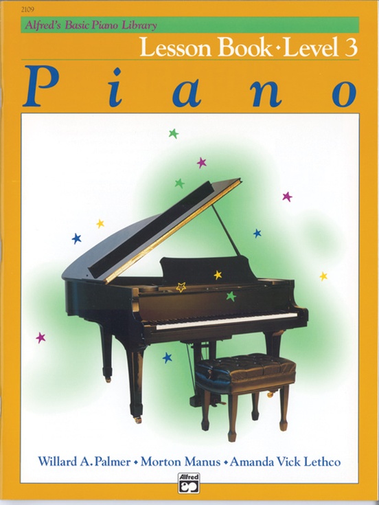 Alfred's Basic Piano Library Lesboek Niveau 3: Piano: Instrumental Tutor