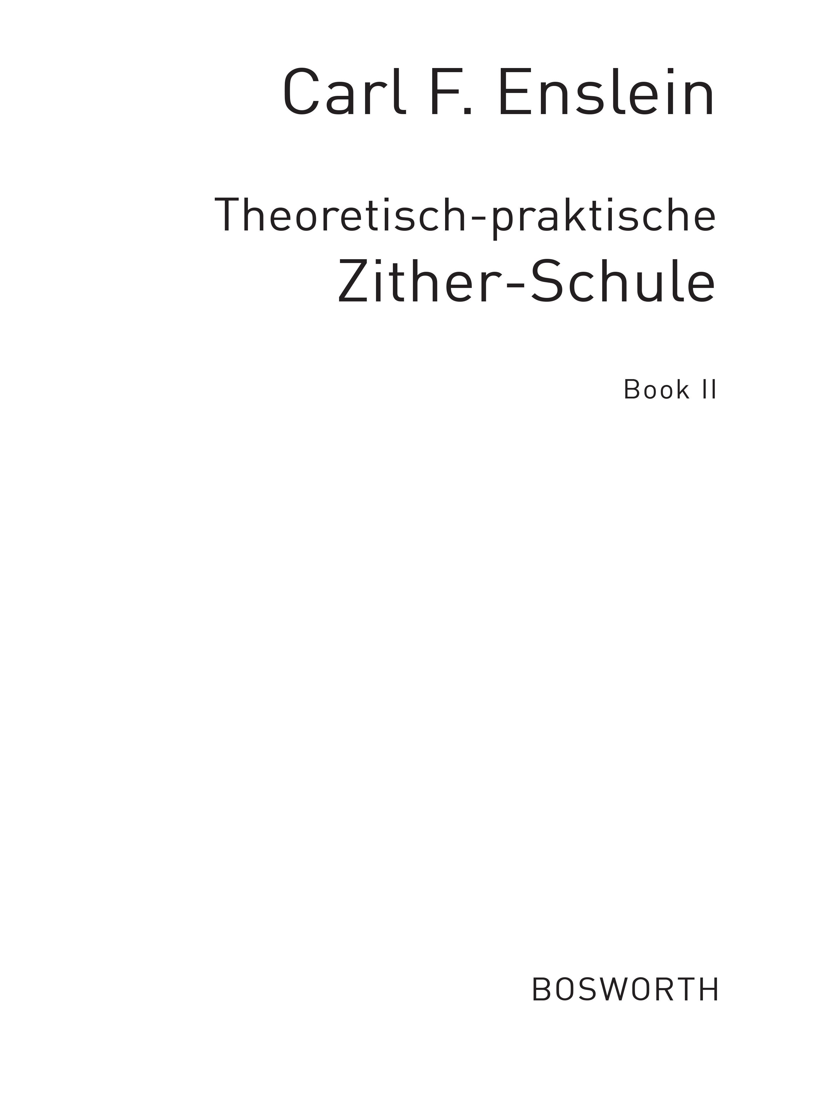 Theoretisch-praktische Zither-schule Bk2: Percussion