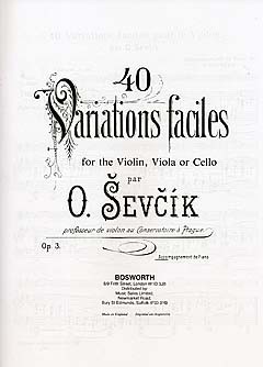 Otakar Sevcik: 40 Variations Faciles: Violin: Study