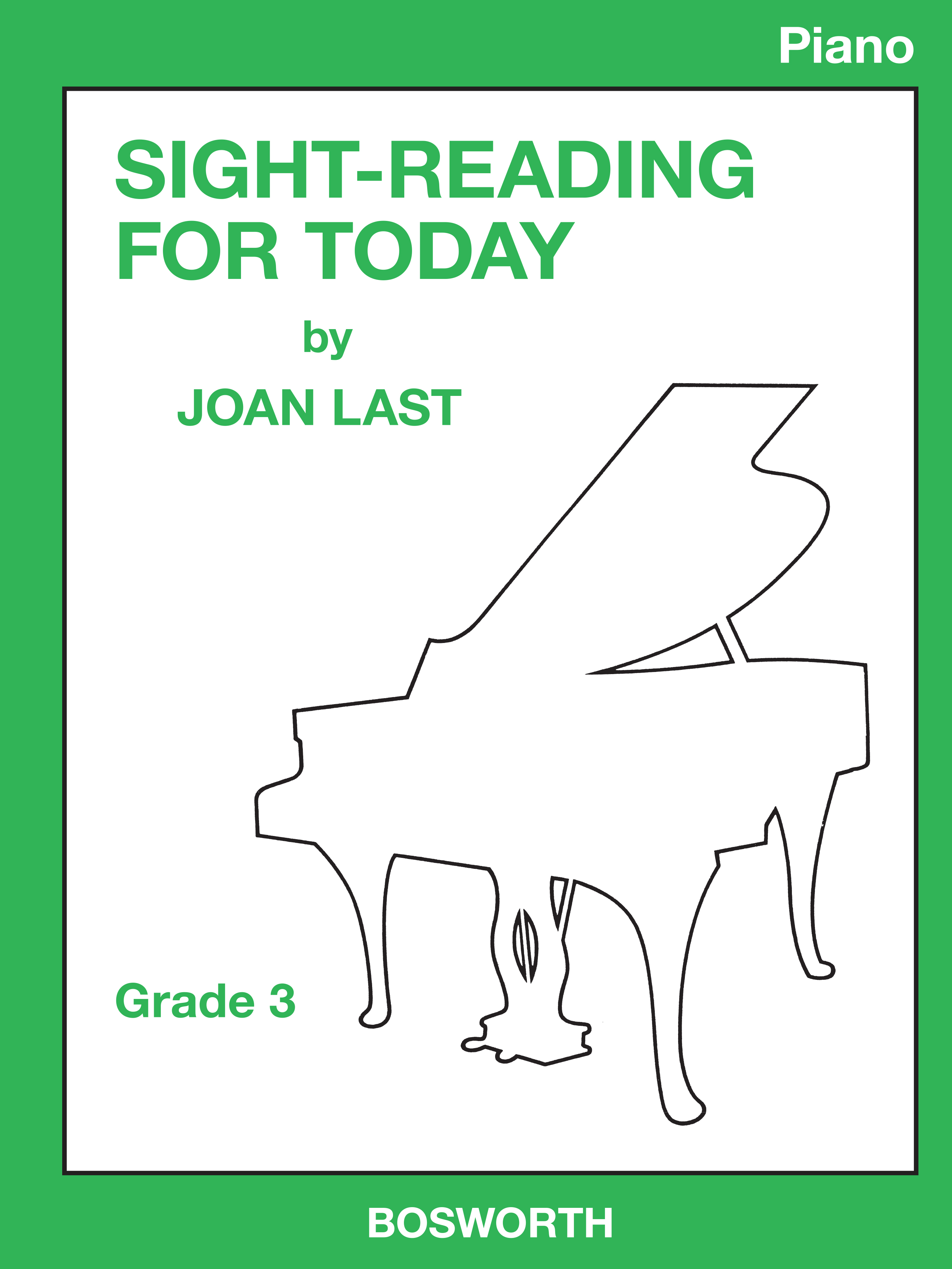 Joan Last: Sight Reading For Today: Piano Grade 3: Piano: Instrumental Tutor