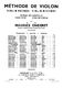Maurice Onderet: Violin Method Book 3: Violin: Instrumental Tutor