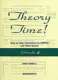 David Turnbull: Theory Time - Grade 4: Theory