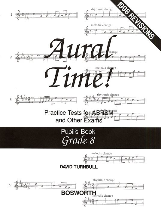 David Turnbull: Aural Time! Practice Tests Grade 8 (Pupil's Book): Voice: Aural