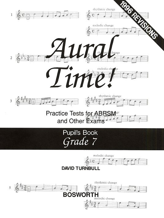 David Turnbull: Aural Time! Practice Tests Grade 7 (Pupil's Book): Voice: Aural