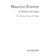 O Praise The Lord Roper Unison And Piano: Voice & Piano: Score