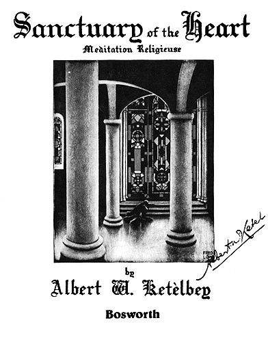 Albert Ketlbey: Sanctuary Of The Heart: Piano: Single Sheet