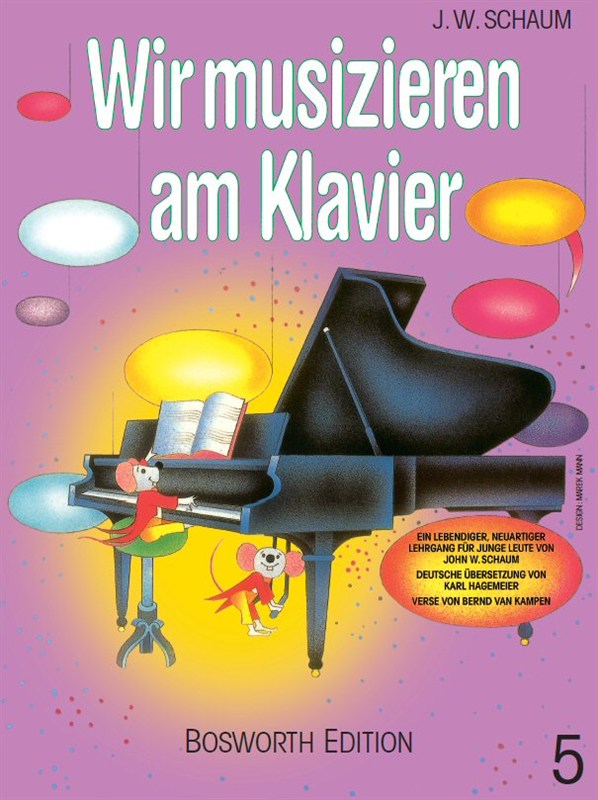 John W. Schaum: Wir musizieren am Klavier - Heft 5: Piano: Instrumental Tutor
