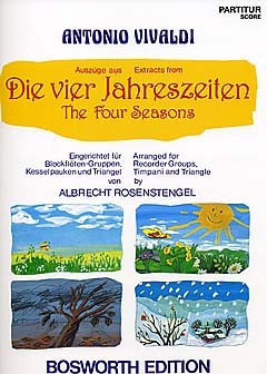 Die Vier Jahreszeiten (Auszge): Recorder Ensemble: Instrumental Work