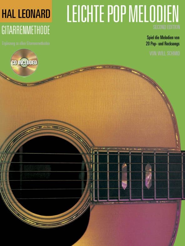 Hal Leonard Gitarrenmethode Leichte Pop Melodien: Guitar: Mixed Songbook