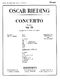 Oscar Rieding: Concerto In B Minor Op. 35: Orchestra: Score and Parts