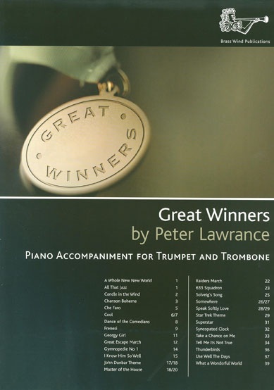 Great Winners Piano Accompaniment for Trumpet: Piano Accompaniment: Instrumental