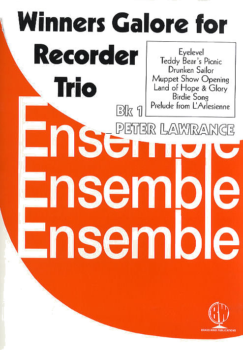 Winners Galore Recorder Trios Bk 1: Recorder Ensemble: Score and Parts