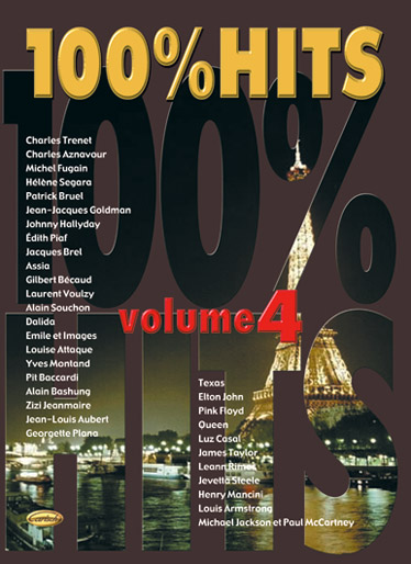 100% Hits  Volume 4: Piano  Vocal  Guitar: Mixed Songbook