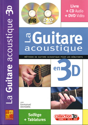 Emmanuel Devignac: Guitare Acoustique 3D: Guitar: Instrumental Tutor