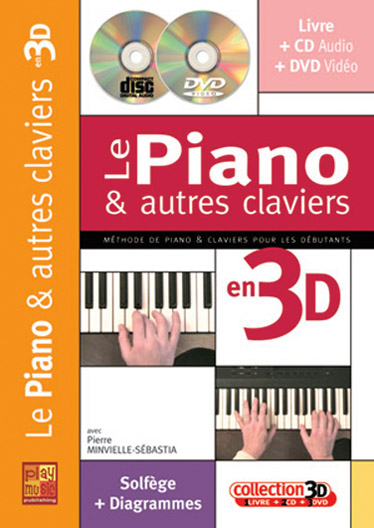 Pierre Minvielle-Sbastia: Piano Autres Clavier 3D: Piano: Instrumental Tutor