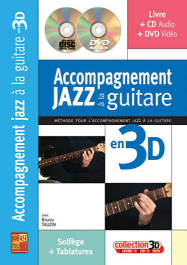 Bruno Tauzin: Accompagnement Jazz A La Guitare En 3D: Guitar: Instrumental Tutor